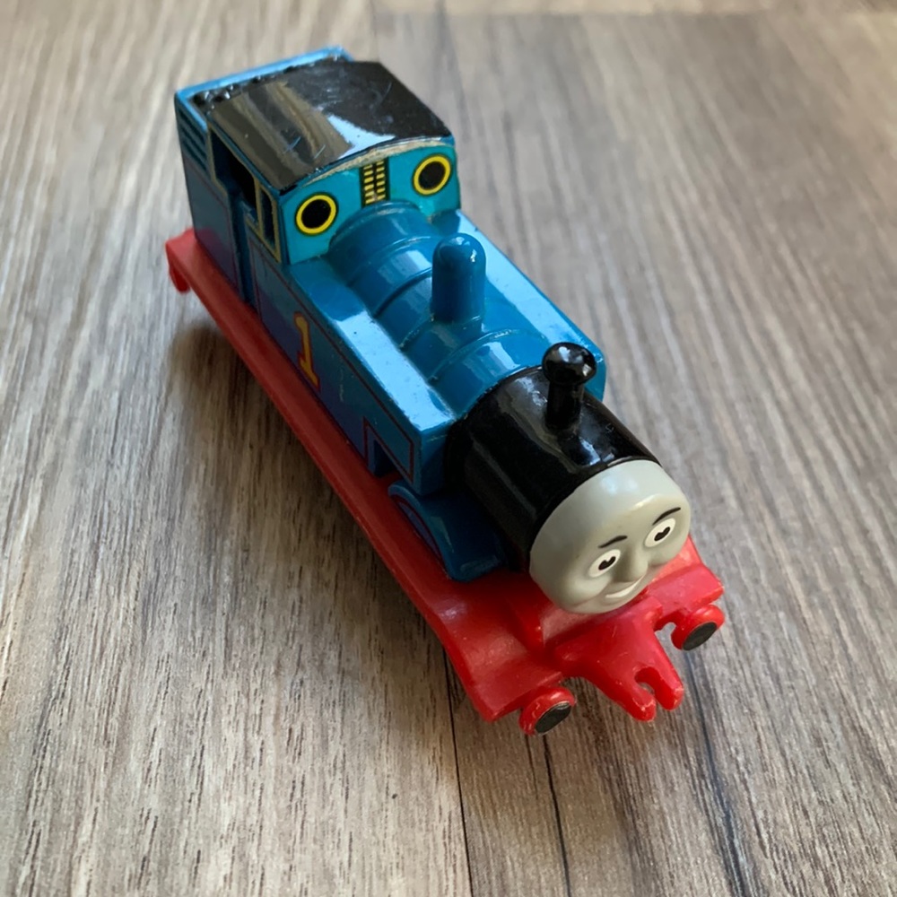 Thomas The Tank Engine Ertl 1985 Diecast Metal Train Vintage Die Cast 1980s Toy